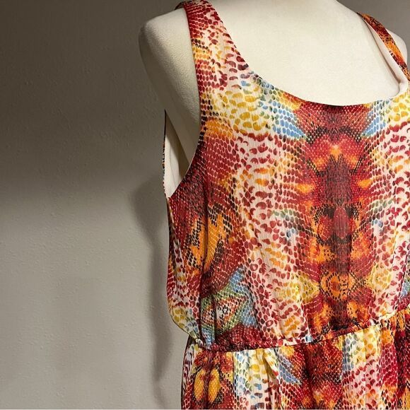 Olsenboye Colorful Snake Print Split Skirt
Dress size L Large - Picture 4 of 14